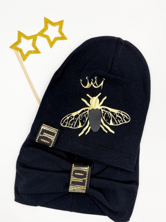 Komplet czapka plus komin MUCHA