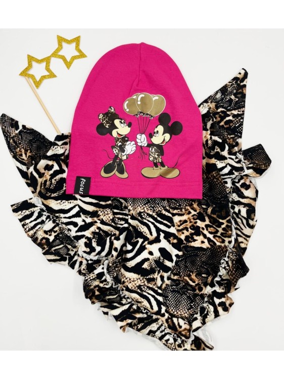 Komplet czapka plus chusta Myszka Minnie