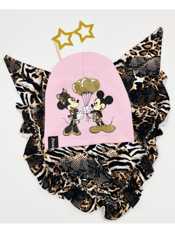 Komplet czapka plus chusta Myszka Minnie