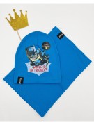 Komplet czapka plus komin BATMAN