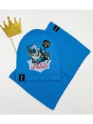 Komplet czapka plus komin BATMAN