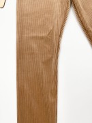 Legginsy dziewczęce welur prążek Lambda