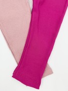 Legginsy dziewczęce prążek Gremtex
