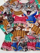 Bluzka dziewczęca z falbanką KOT AIPI