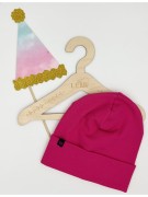 Bawełniana czapka na jesień