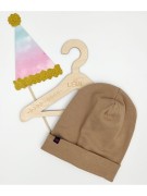 Bawełniana czapka na jesień