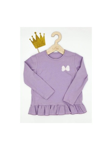 Bluzka dziewczęca z falbanką KOKARDKA AIPI