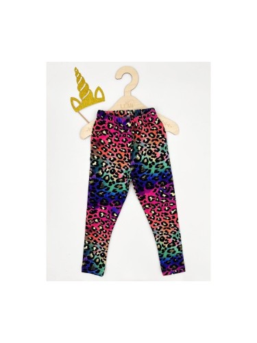 Legginsy na meszku KOLOROWA PANTERA Dresmoda