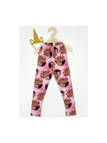 Legginsy dziewczęce kotki Dresmoda