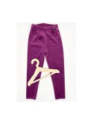 Legginsy welur gładkie Lambda