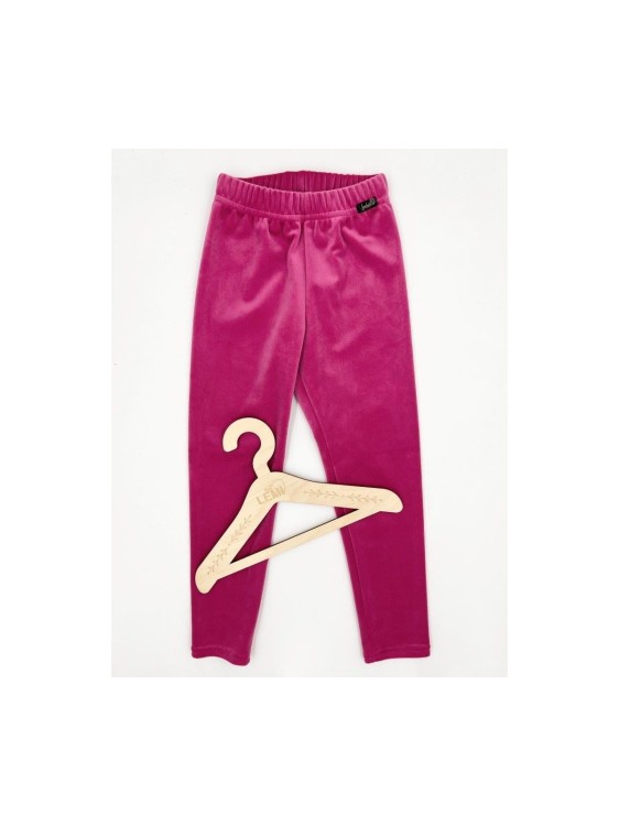 Legginsy welur gładkie Lambda