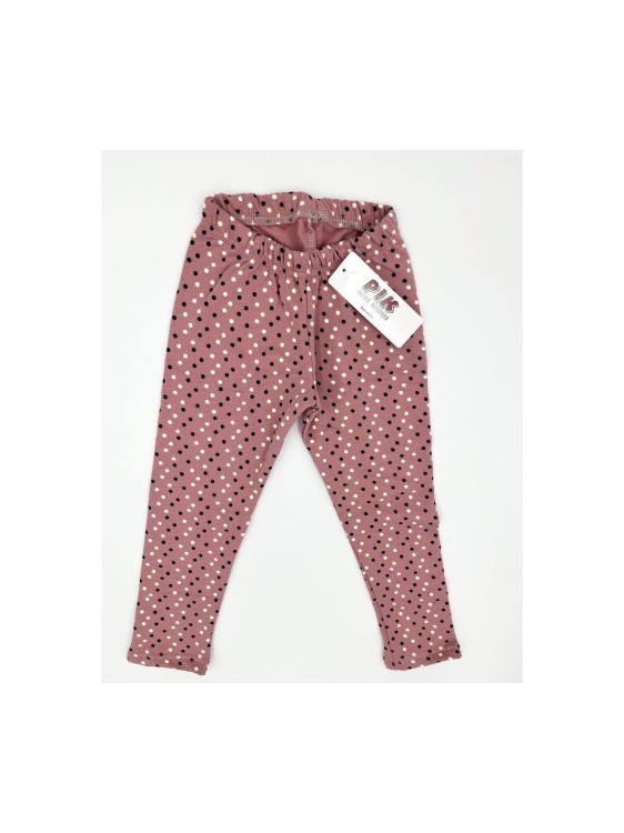 Legginsy na meszku KROPKI PIK