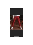 Spodnie bawełniane dla chłopca w czarną kratkę Style Kids