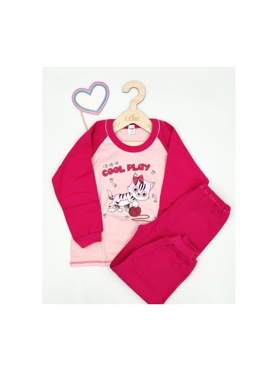 Piżama dziewczęca dwuczęściowa ANIA