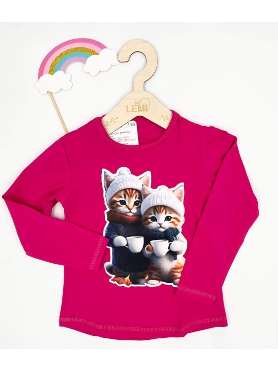 Bluzka dziewczęca KOT Amir