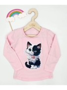 Bluzka dziewczęca KOT Amir