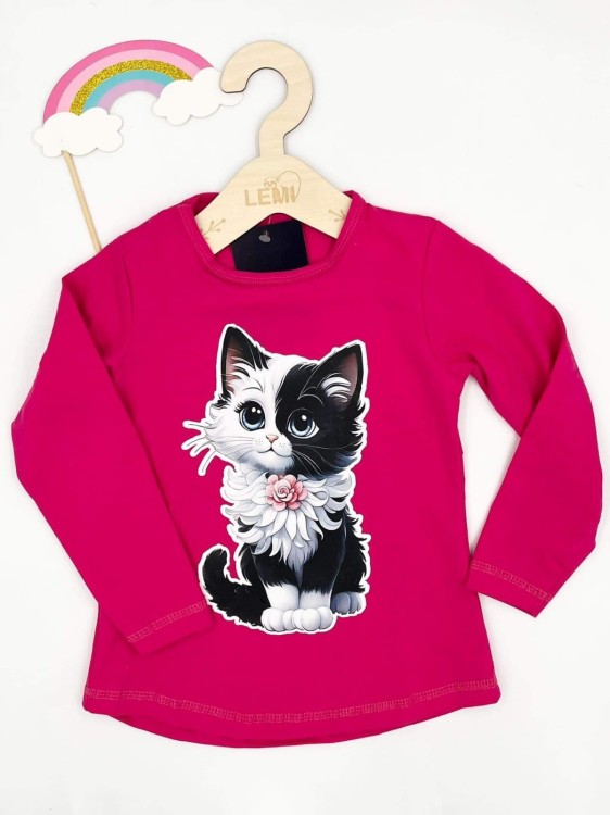 Bluzka dziewczęca KOT Amir