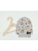 Komplet bawełniany czapka plus komin Pusheen  świeci w ciemnościPanPan 3-7 lat