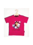 T-shirt dziewczęcy Koci domek Gabi