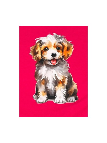 Sukienka dziewczęca PIES na krótki rękaw