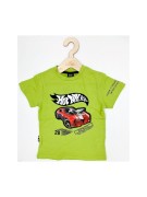 T-shirt chłopięcy WYSCIGÓWKA ze świecącą diodą LIDMAR