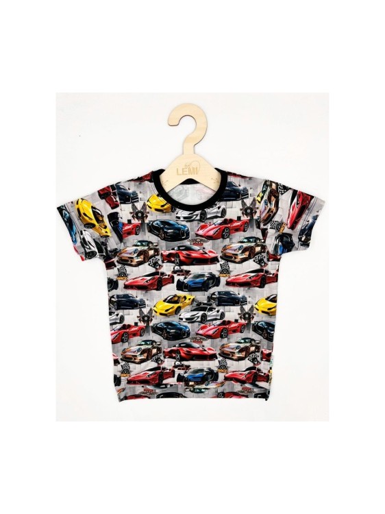 T-shirt chłopięcy AUTA AIPI