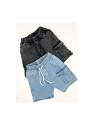 Spodenki krótkie chłopięce dżinsowe