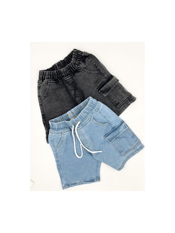 Spodenki krótkie chłopięce dżinsowe