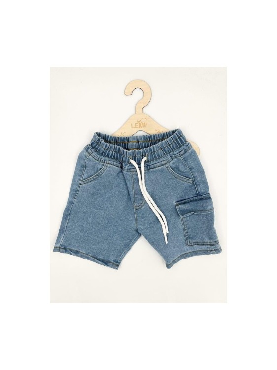 Spodenki krótkie chłopięce dżinsowe