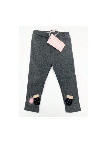 Legginsy ocieplane misiem