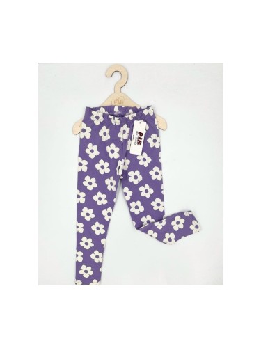Legginsy dziewczęce KWIATKI PIK