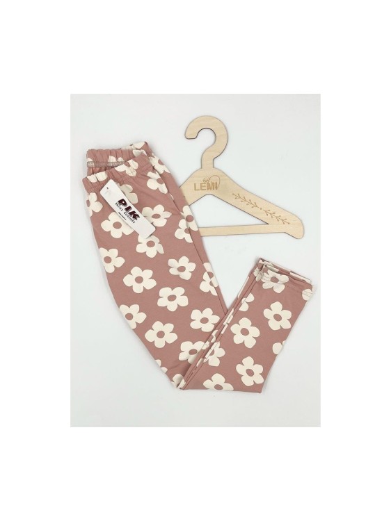 Legginsy dziewczęce KWIATKI PIK