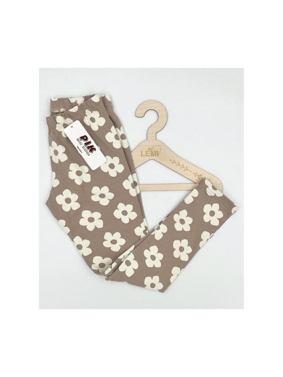 Legginsy dziewczęce KWIATKI PIK
