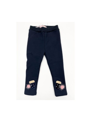 Legginsy ocieplane misiem
