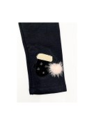 Legginsy ocieplane misiem