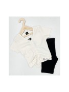 T-shirt dziewczęcy prążek Lidmar