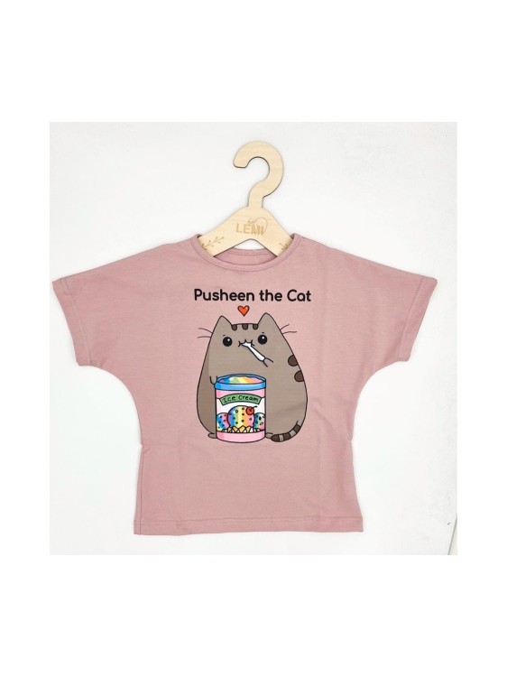 T-shirt dziewczęcy Pusheen II