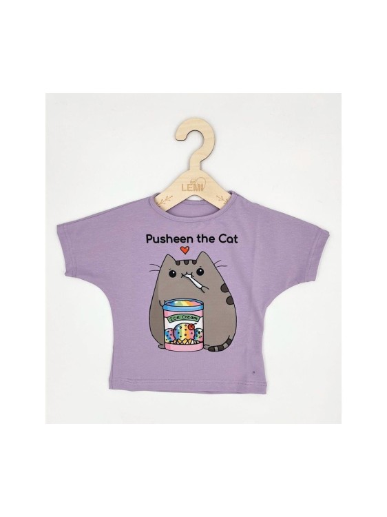 T-shirt dziewczęcy Pusheen II