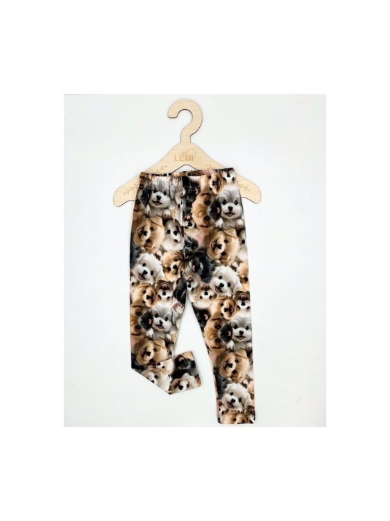 Legginsy dziewczęce PIESKI Dresmoda