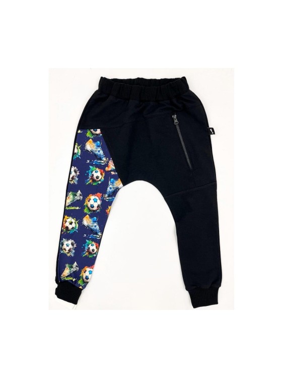 Spodnie chłopięce baggy Style Kids piłka