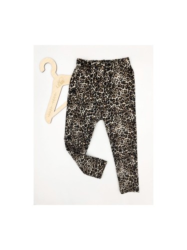Legginsy dziewczęce panterka Dresmoda