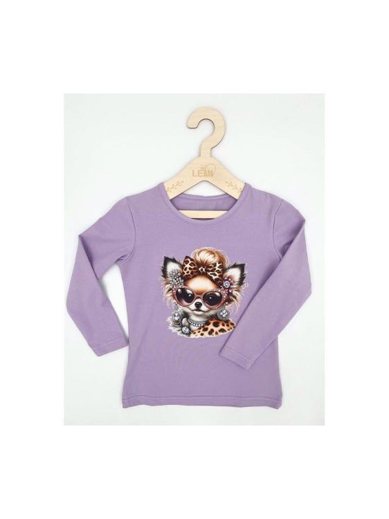 Bluzka dziewczęca Chichuachua pies Milbo