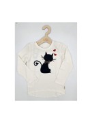 Bluzka dziewczęca długi rękaw KOT II AIPI