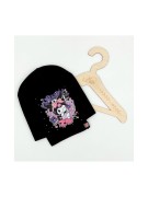 Komplet dziewczęcy bawełna czapka plus komin KUROMI 3-7 lat