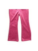 Dzwony dziewczęce welur prążek Lambda