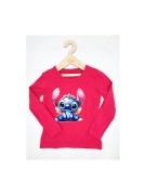 Bluzka dziewczęca długi rękaw Stich