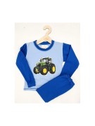 Piżama chłopięca dwuczęściowa bawełna TRAKTOR Amir