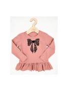 Bluzka dziewczęca z falbanką KOKARDA 2 AIPI