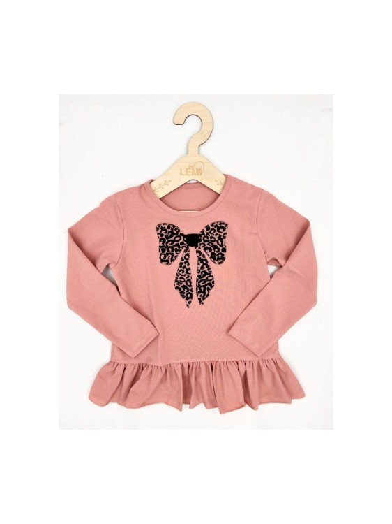 Bluzka dziewczęca z falbanką KOKARDA 2 AIPI