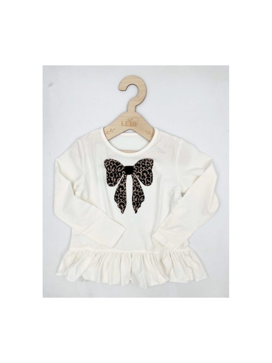 Bluzka dziewczęca z falbanką KOKARDA 2 AIPI